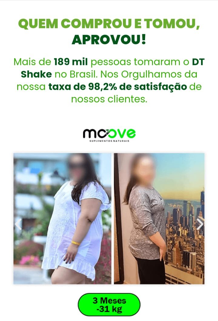 resultados com shake